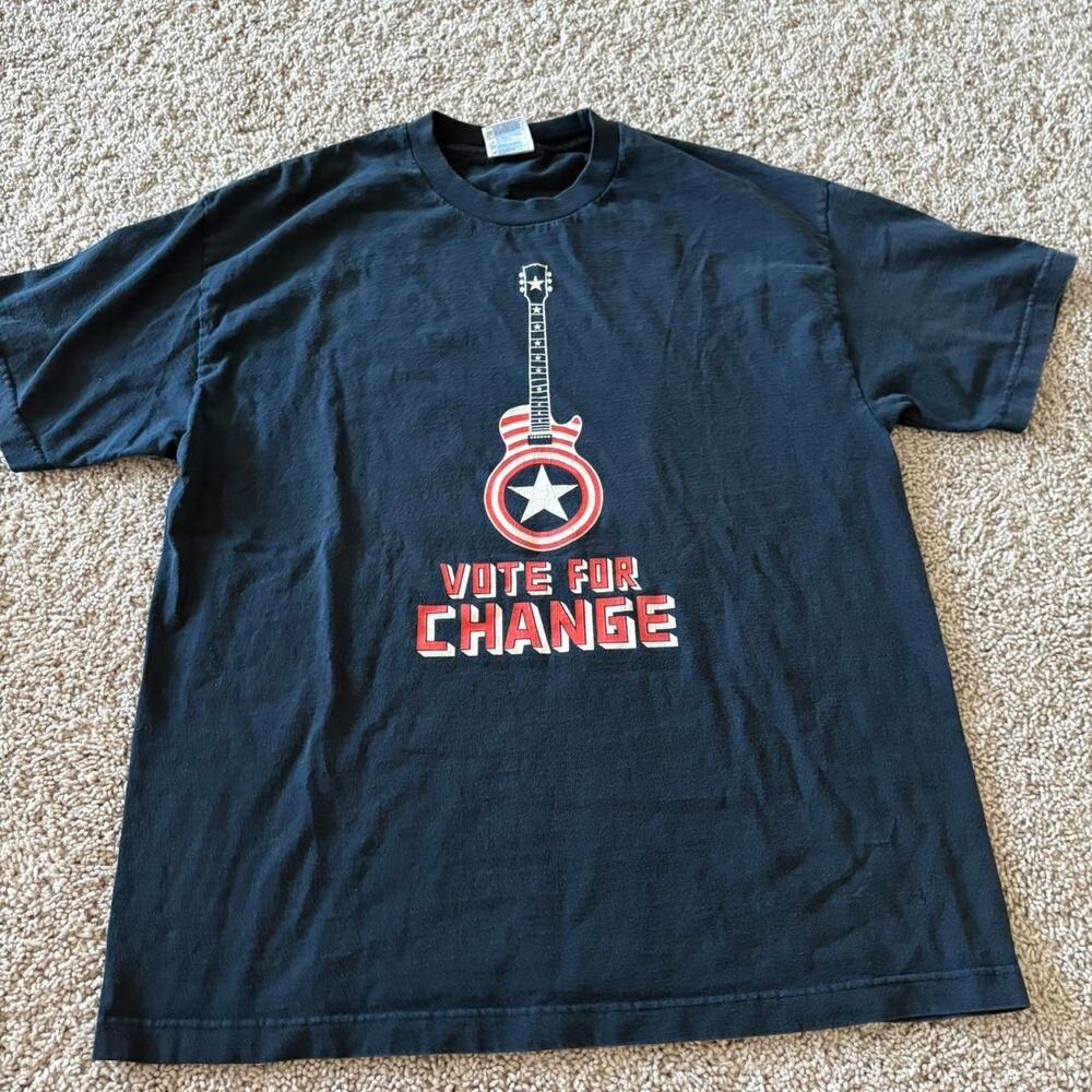 Vintage 04 Bruce Springsteen Vote For Change Tour T Shirt Size XL